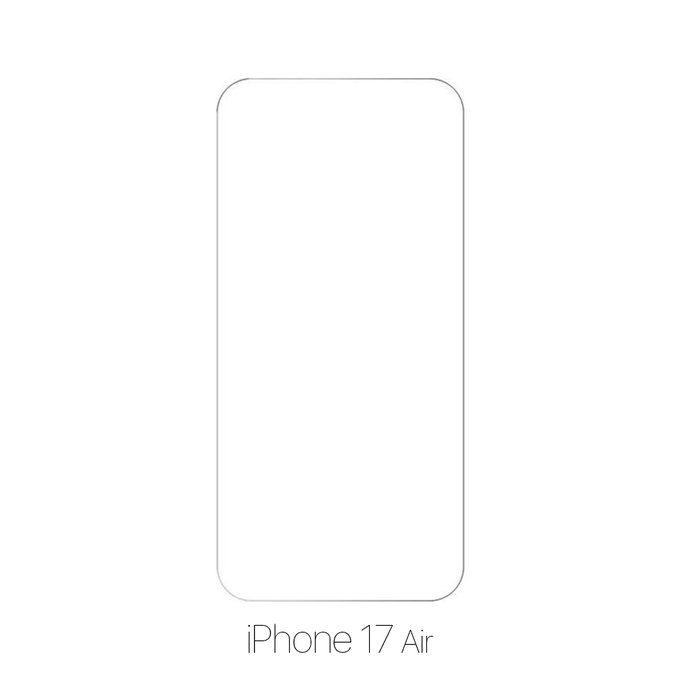 Vetro temperato per iPhone Air, FixPremium