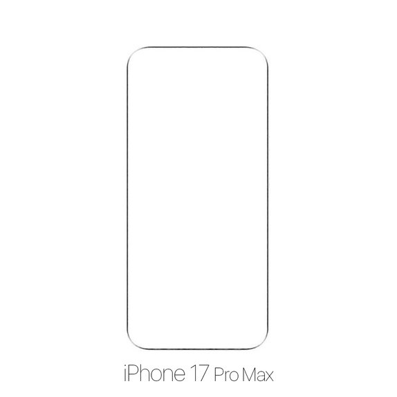 Vetro temperato per iPhone 17 Pro Max, FixPremium