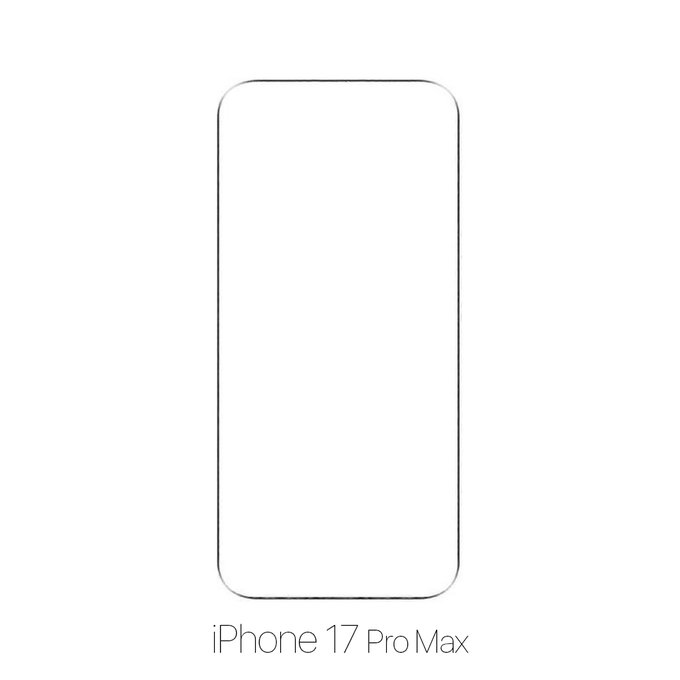 Vetro temperato per iPhone 17 Pro Max, FixPremium