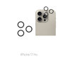 Vetro temperato fotocamera posteriore senza cornice per iPhone 17 Pro, FixPremium