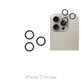 Vetro temperato fotocamera posteriore senza cornice per iPhone 17 Pro Max, FixPremium