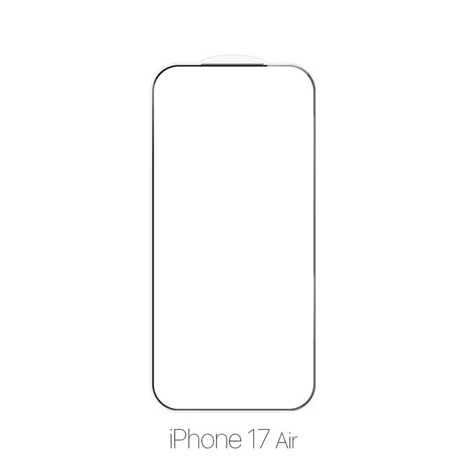 Vetro temperato FullCase per iPhone Air, FixPremium