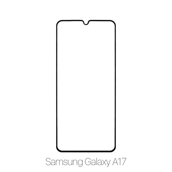 Vetro temperato FullCase per Samsung A17, FixPremium