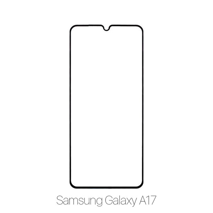 Vetro temperato FullCase per Samsung A17, FixPremium