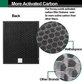 Filtro polvere per Coway Airmega 300, 300S (Activated carbon)
