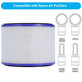 Filtro HEPA per Dyson Pure Hot + Cool-seriess, Pure Cool Desk-seriess (Activated carbon), Purple