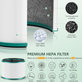 Filtro HEPA per Dyson Pure Hot + Cool-seriess, Pure Cool Desk-seriess (Activated carbon), Green