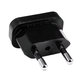 Adattatore spina US a EU, 220V, Black