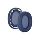 Cuscinetti auricolari di ricambio per Sony WH-1000XM6, Memory foam and PU leather, Blue, 1 paio