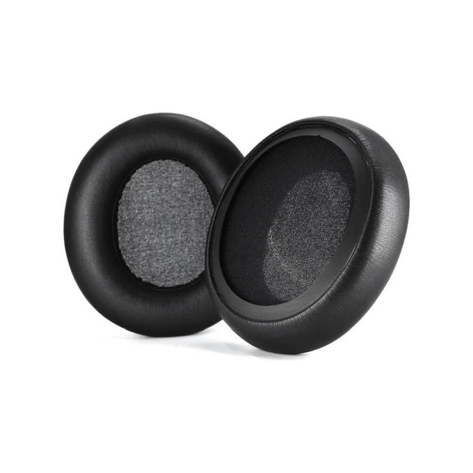 Cuscinetti auricolari di ricambio per Steelseriess Arctis Nova 1, 3, 5, 7, 9, Pro Wired, Memory foam and PU leather, Black, 1 paio