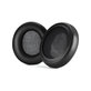 Cuscinetti auricolari di ricambio per Steelseriess Arctis Nova 1, 3, 5, 7, 9, Pro Wired, Memory foam and PU leather, Black, 1 paio