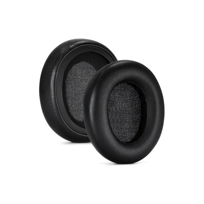 Cuscinetti auricolari di ricambio per Steelseriess Arctis Nova 1, 3, 5, 7, 9, Pro Wired, Memory foam and PU leather, Black, 1 paio