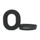 Cuscinetti auricolari di ricambio per Razer Blackshark V3, V3X, Memory foam, Textile and PU Leather, Black, 1 paio