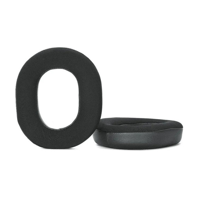 Cuscinetti auricolari di ricambio per Razer Blackshark V3 Pro, Memory foam and Textile, Black, 1 paio