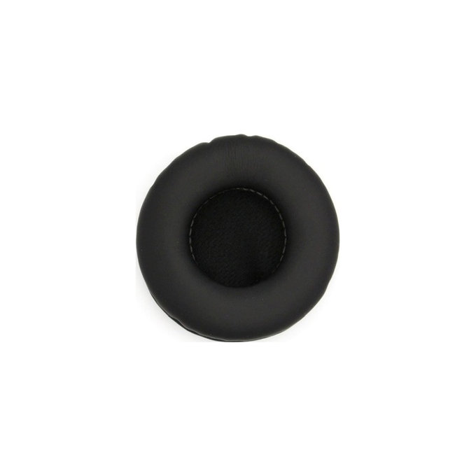 Cuscinetti auricolari di ricambio per AKG K518, K518DJ, K81, K518LE, Memory foam and PU leather, Black, 1 paio