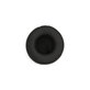 Cuscinetti auricolari di ricambio per AKG K518, K518DJ, K81, K518LE, Memory foam and PU leather, Black, 1 paio