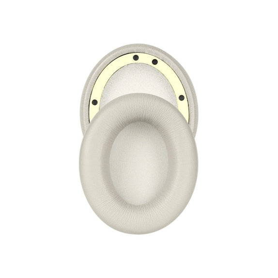 Cuscinetti auricolari di ricambio per Beats Studio Pro, Memory foam and PU leather, Grey, 1 paio