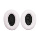Cuscinetti auricolari di ricambio per Bose QuietComfort 2, 15, 25 e 35, Memory foam and PU leather, Black-white, 1 paio
