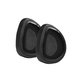 Cuscinetti auricolari di ricambio per Asus ROG Delta, Delta S, Memory foam and PU leather, Black, 1 paio