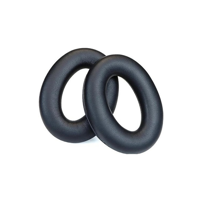 Cuscinetti auricolari di ricambio per Bose Aviation 30, Memory foam and PU leather, Black, 1 paio