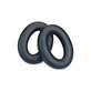 Cuscinetti auricolari di ricambio per Bose Aviation 30, Memory foam and PU leather, Black, 1 paio