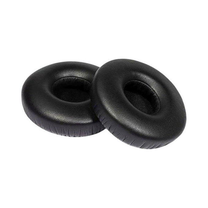Cuscinetti auricolari di ricambio per Jabra Revo, Memory foam and PU leather, Black, 1 paio