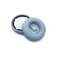 Cuscinetti auricolari di ricambio per JBL Live 400BT, 460NC, Memory foam and PU leather, Grey, 1 paio