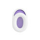 Cuscinetti auricolari di ricambio per Kingston HyperX Cloud Alpha Gaming, Memory foam and PU leather, White, 1 paio