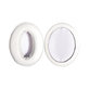 Cuscinetti auricolari di ricambio per Sennheiser HD300, 300BT, 4.50BTNC, Memory foam and PU leather, White, 1 paio