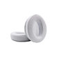 Cuscinetti auricolari di ricambio per Sennheiser HD300, 300BT, 4.50BTNC, Memory foam and PU leather, White, 1 paio