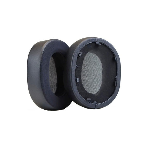 Cuscinetti auricolari di ricambio per Sony WH-1000XM5, Memory foam + Neoprene, Black, Cooling Gel, 1 paio