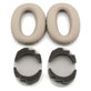 Cuscinetti auricolari di ricambio per Sony WH-1000XM3, Memory foam and PU leather, Beige, 1 paio