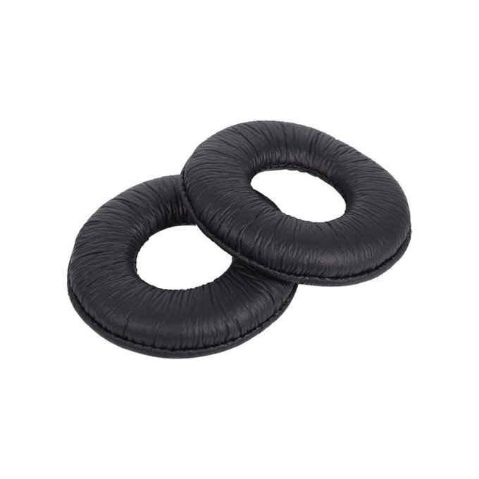 Cuscinetti auricolari di ricambio per Sony MDR-ZX110, Memory foam and PU leather, Black, 1 paio