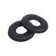 Cuscinetti auricolari di ricambio per Sony MDR-ZX110, Memory foam and PU leather, Black, 1 paio