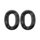 Cuscinetti auricolari di ricambio per Sony MDR-1000X, WH-1000XM2, Memory foam and PU leather, Black, 1 paio