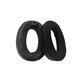 Cuscinetti auricolari di ricambio per Sony WH-1000XM2, Memory foam + Neoprene, Black, Cooling Gel, 1 paio