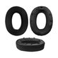 Cuscinetti auricolari di ricambio per Sony WH-1000XM2, Memory foam + Neoprene, Black, Cooling Gel, 1 paio