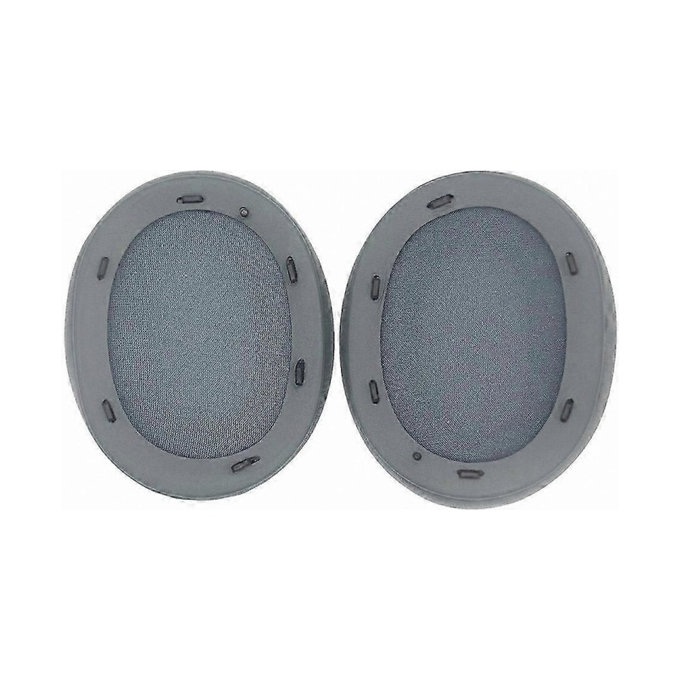 Cuscinetti auricolari di ricambio per Sony WH-ULT900N, Memory foam and PU leather, Grey, 1 paio