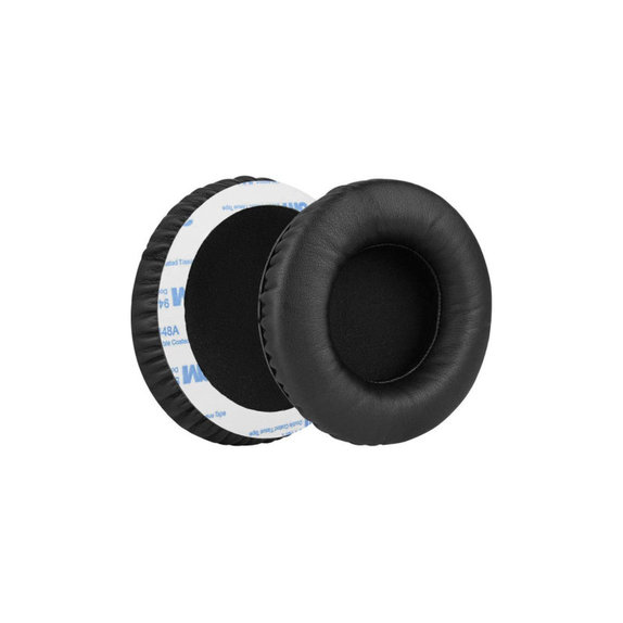 Cuscinetti auricolari di ricambio per Steelseriess Siberia 200, V1, V2, V3 Prism, Memory foam and PU leather, Black, 1 paio