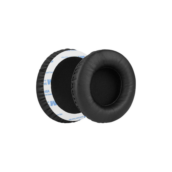 Cuscinetti auricolari di ricambio per Steelseriess Siberia 200, V1, V2, V3 Prism, Memory foam and PU leather, Black, 1 paio