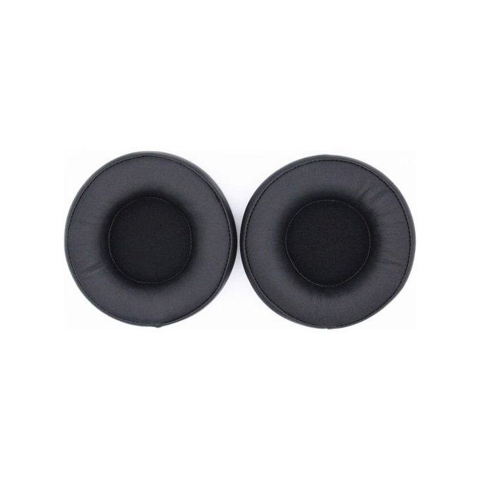 Cuscinetti auricolari di ricambio per Steelseriess Siberia 650, Memory foam and PU leather, Black, 1 paio