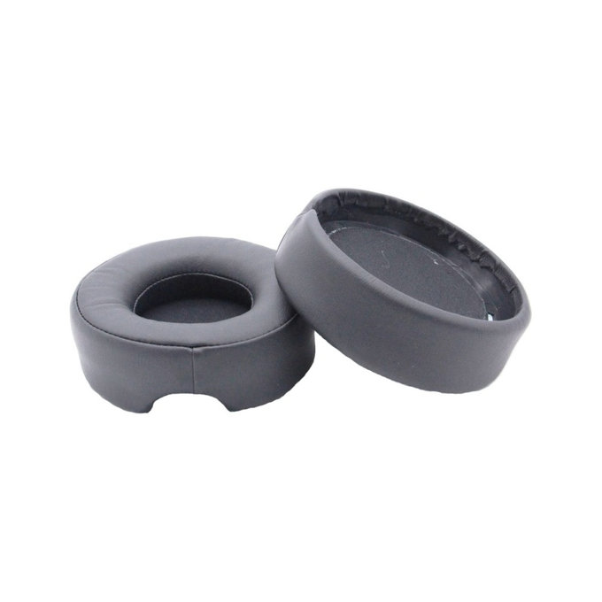 Cuscinetti auricolari di ricambio per Steelseriess Siberia 650, Memory foam and PU leather, Black, 1 paio