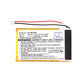 Batteria per TomTom Go 530 Live, 630T, 720, 730T, 930T, 1697461, Li-Polymer, 1300mAh, 3.7V, HQ