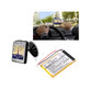 Batteria per TomTom Go 530 Live, 630T, 720, 730T, 930T, 1697461, Li-Polymer, 1300mAh, 3.7V, HQ