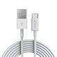 Cavo USB / USB-C Smart, 2.1A, 2m, White, Devia