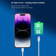 Cavo Lightning / USB-C Smart, PD 27W, 2m, White, Devia
