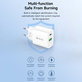 Adattatore di ricarica Smart USB-C e USB-A, PD 20W, White, Devia