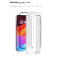 Vetro temperato FullCover con applicatore per iPhone 15 Pro, Devia