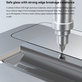 Vetro temperato FullCover con applicatore per iPhone 15 Pro, Devia
