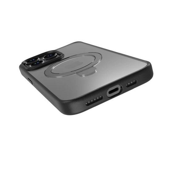 Custodia Delight con MagSafe per iPhone 15 Pro Max, Black, Devia